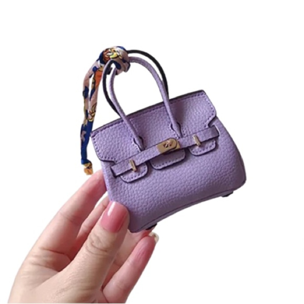 Baby Birkin Inspired Bag Charm - Picture 4 of 5